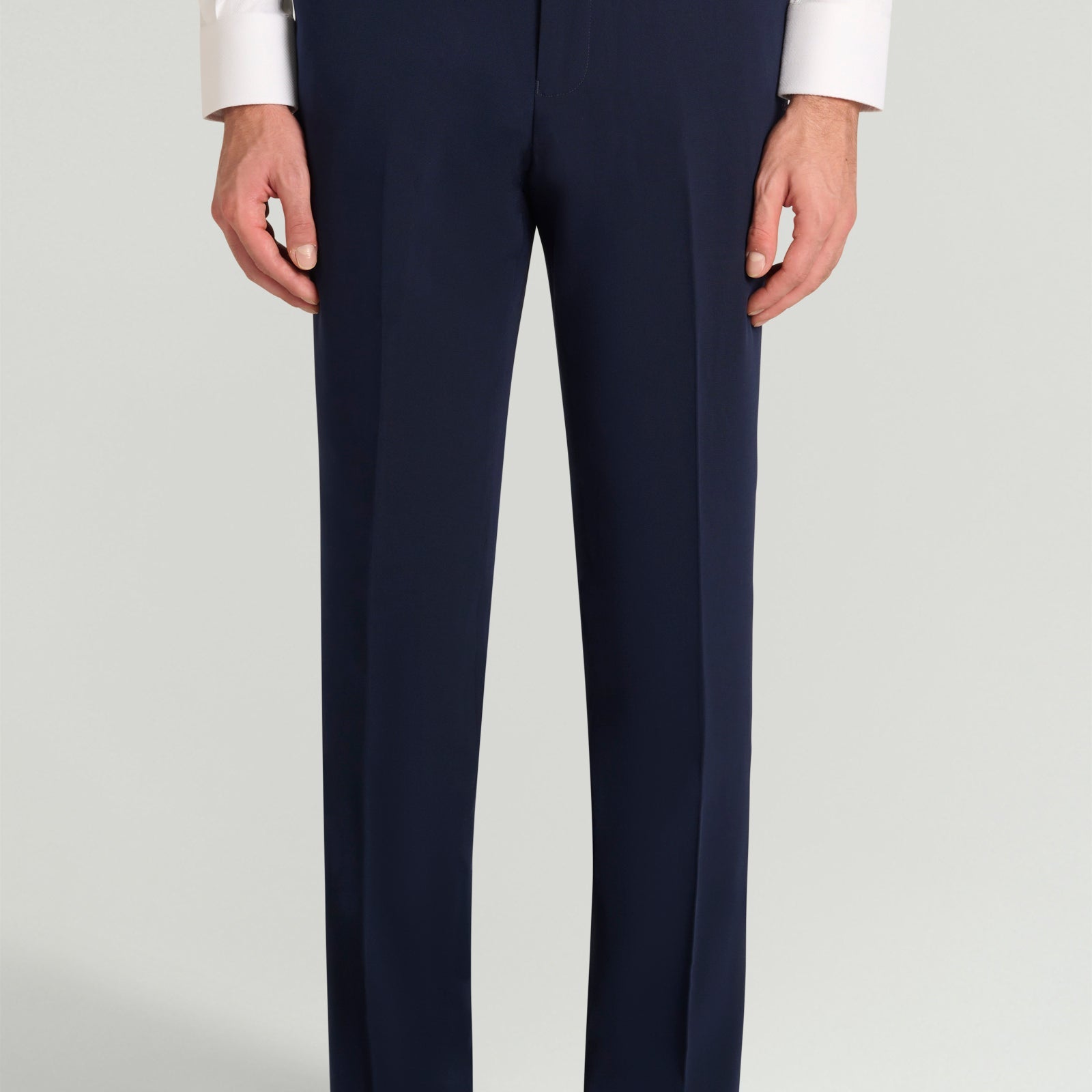 Pantaloni da abito blu